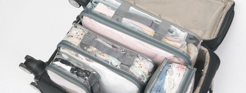 Plastic packing cubes hotsell