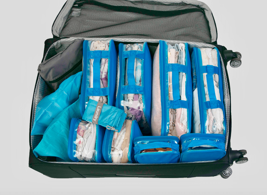 An Organized Suitcase How to Use EzPacking Cubes as Traveling Drawers