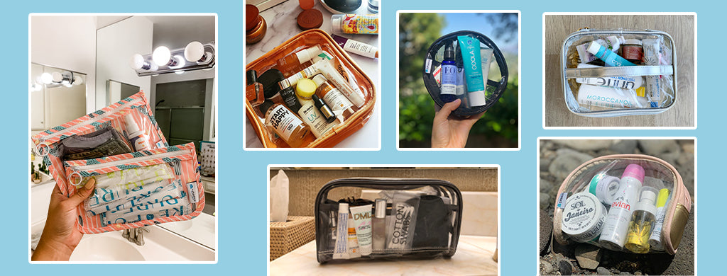 The Best Toiletry Bags for Women + FREE Checklist! EzPacking Clearview The Best Toiletry Bags for Women + FREE Checklist! EzPacking Clearview