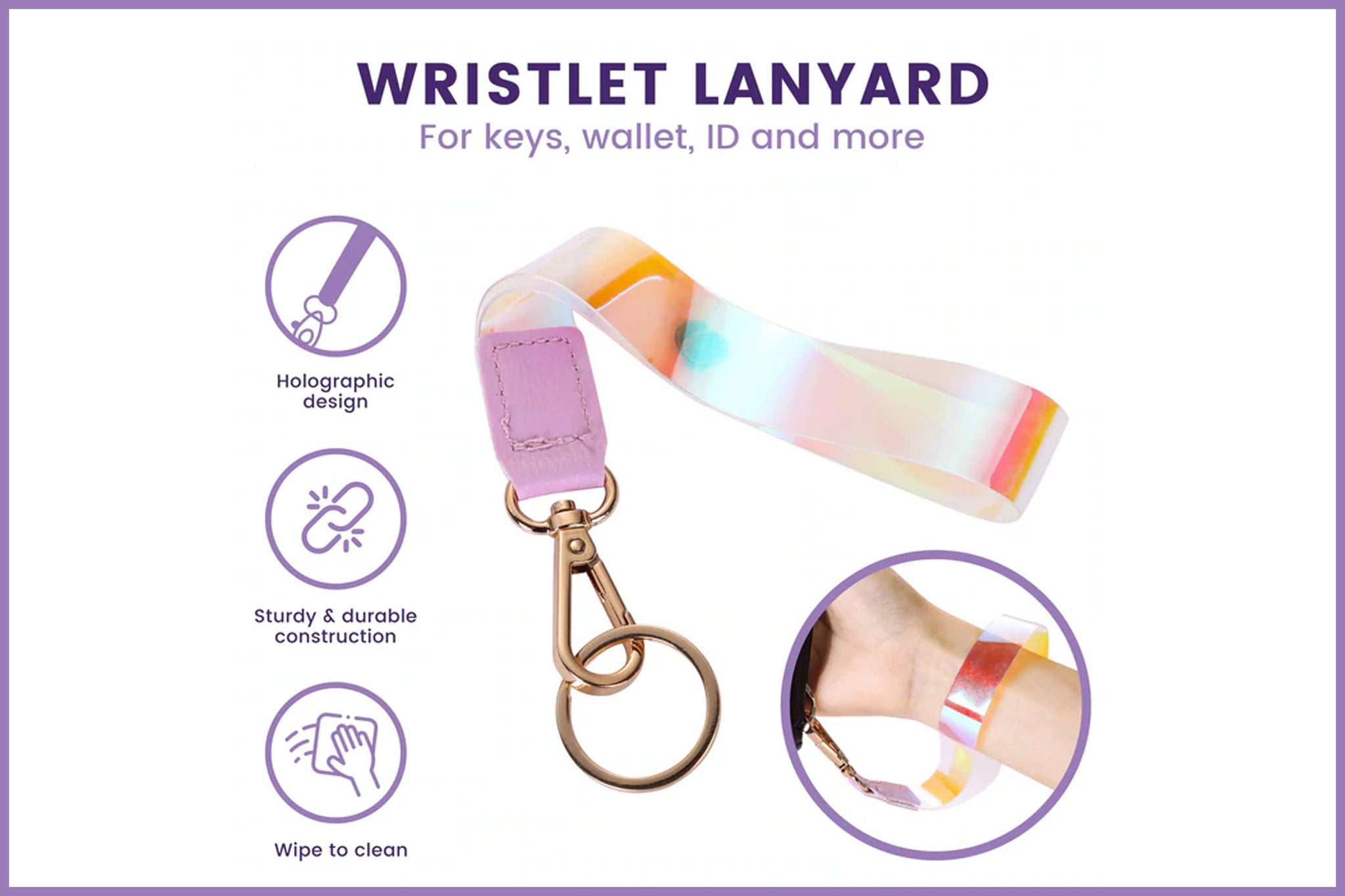 Wrist Lanyard for Keys