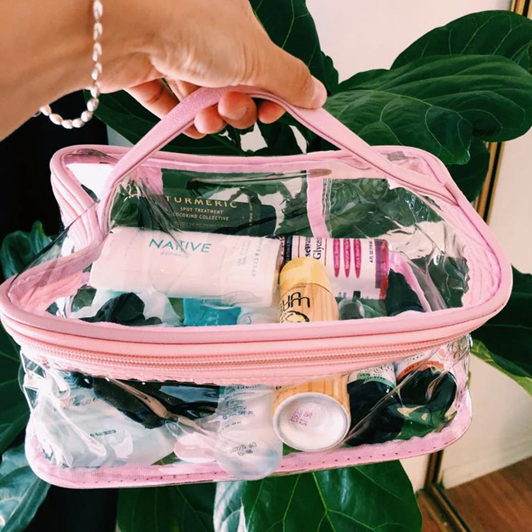 Clear Cosmetic Bags For Travel Makeup Toiletry Bag RAINS Toiletry