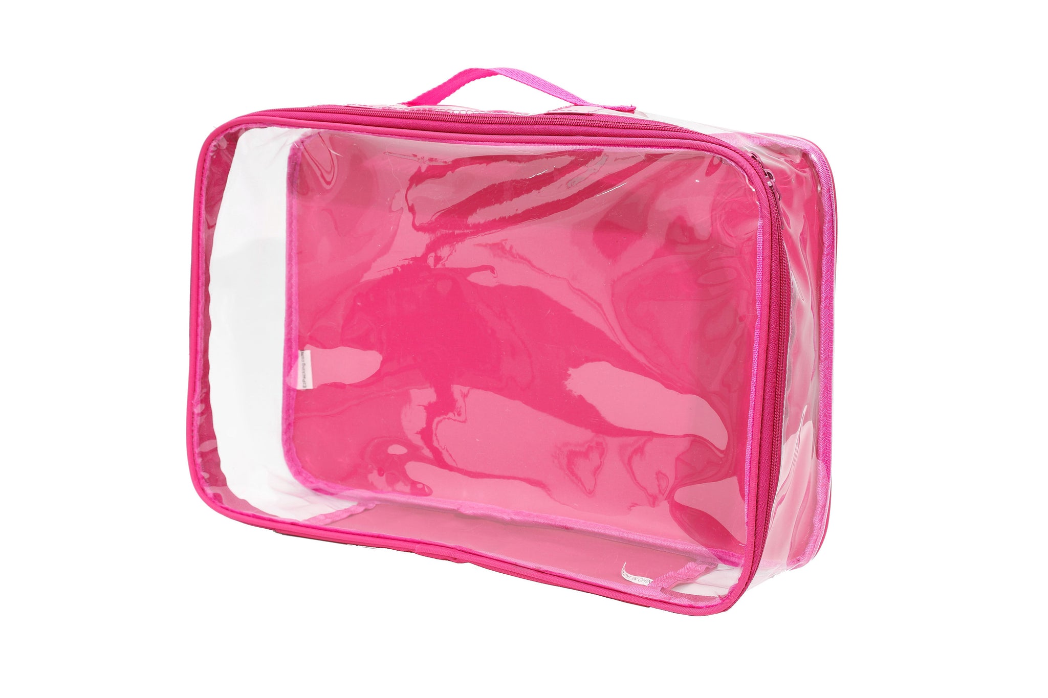 Large Packing Cube for Travel - Clear Suitcase Organizer Pouch with ...