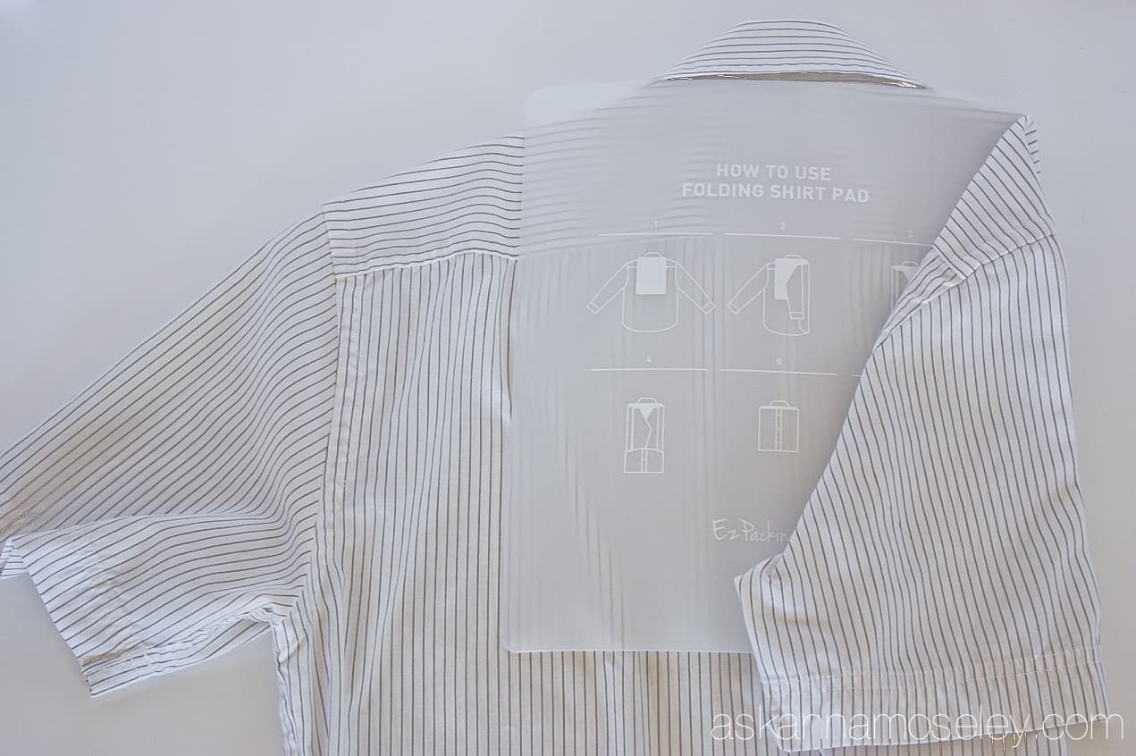 Travel Shirt Folding Board (3PC Set) - Laundry Folder for Perfectly Folded Tees, Kid's Clothes, Sweaters and More - Great for Home and Retail EzPacking Clearview Travel Shirt Folding Board (3PC Set) - Laundry Folder for Perfectly Folded Tees, Kid's Clothes, Sweaters and More - Great for Home and Retail EzPacking Clearview